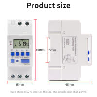 Interruptor de temporizador Digital, relé programable electrónico automático, Control de tiempo de 168 horas, semana/día/minutos/segundo, KG316S 220VAC 25A - details 40