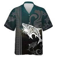 Ropa de playa hawaiana para hombre con estampados de animales interesantes, camisa con cuello de surf Aloha, vacaciones, manga corta, Hola - details 12