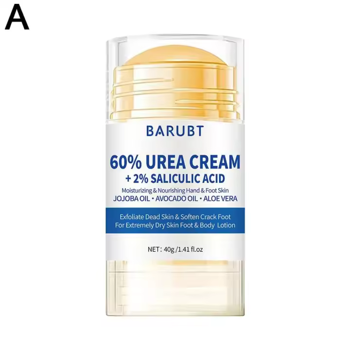Crema de Pies de Aromaterapia 60% Urea Plus 2% Ácido Salicílico Ideal para Pies Secos y Agrietados - 1