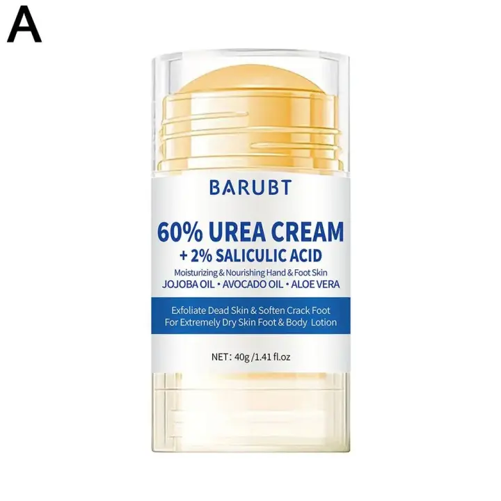 Crema de Pies de Aromaterapia 60% Urea Plus 2% Ácido Salicílico Ideal para Pies Secos y Agrietados - 1