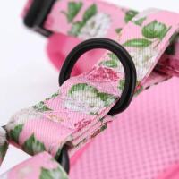 Conjunto de Collar de Bulldog Francés Correa de Nylon Estable con Estampado de Cachorros Gatos - details 7