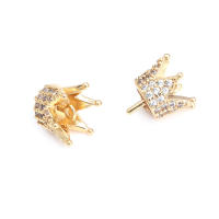 Colgante de Abalorio de Cuentas de Medio Agujero de Oro 18K Material de Metal de China - details 50