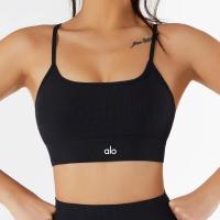 Alo yoga ropa de yoga chaleco mujer fies deporte correr sujetador conjunto espalda belleza correas lencería entrenamiento top - details 6