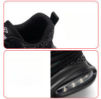 Los hombres de moda zapatos deportivos anti-smash anti-perforación flyknit ligero cómodo colchón de aire de amortiguación de choque zapatos deportivos zapatos para correr - details 10