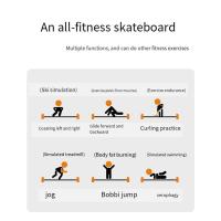 Alfombrilla de Yoga Deslizante Placa de Entrenamiento de Piernas para Gimnasio Deportes y Salud - details 2