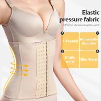 Faja moldeadora de cintura adelgazante para mujer, ropa moldeadora, Control de barriga, faja moldeadora de cuerpo, fajas de compresión de grasa, corsé firme - details 1
