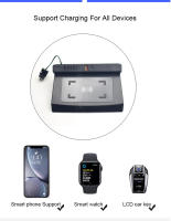 Cargador inalámbrico QI de 15w para coche Toyota Raize 2020-2024 Placa de carga rápida para teléfono Accesorios de piezas normales fabricados en China - details 3