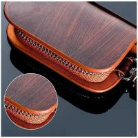Funda protectora de cuero para llavero de coche, accesorio para Honda, mitsush, Toyota, todos los coches, novedad - details 2