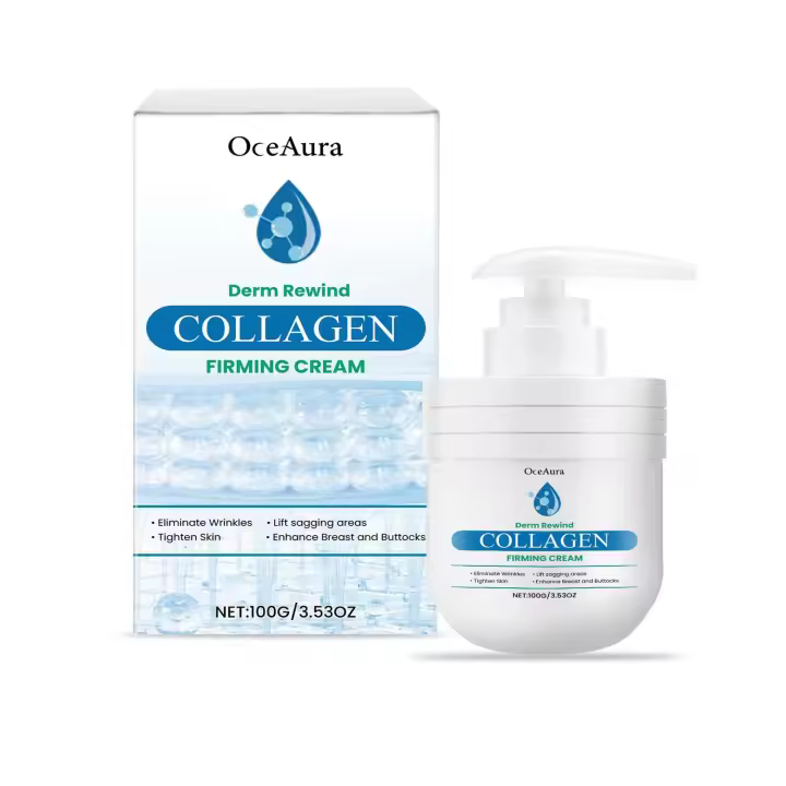 La crema hidratante de colágeno OCEANA nutre la piel del cuerpo con elasticidad y suavidad del colágeno. - 1