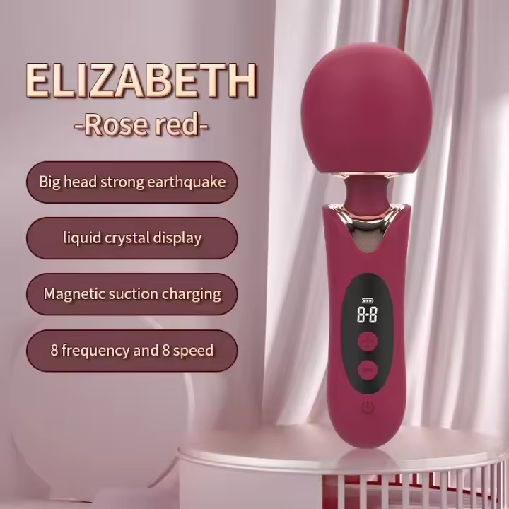 JIUUY Potente Vibrador AV Estimulador de Clítoris Magia Masajeador de Punto G para Mujeres - 1