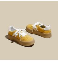 Zapatillas de Entrenamiento Alemanas Gruesas Versátiles con Cordones de Suela Plana Altura Pequeña - details 23