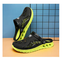Sandalias de piscina para hombre, zapatos de playa cómodos para exteriores, zuecos de jardín, zapatillas antideslizantes de agua informales, chanclas de verano - details 4