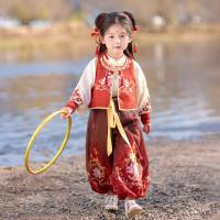 Ropa Han para niños China-Chic Girls' Spring Nezha cos traje chino para niños - details 0