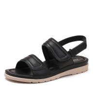 Sandalia Ligera de Tacón Inclinado para Mujer 2025 Nuevas Sandalias Cómodas de Verano para Exteriores con Suela Suave Zapatos de Playa. - details 1