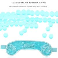 Paquete de hielo de Gel para cabeza de compresión caliente o fría, cuentas de Gel reutilizables para migraña, envoltura de hielo para mujer, bolsa de hielo relajante para dolor de cabeza - details 5