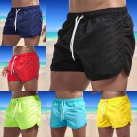 Traje de baño para hombre, short de baño, short de playa, pantalón de natación, carrera, deporte, surf - details 1
