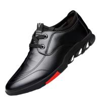 Zapatos de cuero para hombres de negocios, fondo informal, suave, antideslizante, transpirable, Primavera y otoño, nuevos - details 0