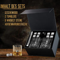 día del padre,Juego de vino de piedra de vino helado Caja de regalo de copa de vino de copa de whisky - details 5