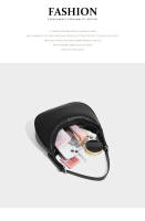 Bolso vintage para las axilas, bolso de media luna para principiantes, bolso de mensajero para el hombro del viajero. - details 5