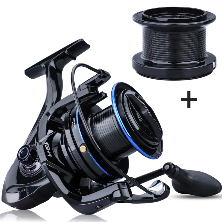 Carrete de Pesca Ultraligero de Aluminio Rata de 4.1:1 Rodamiento Suave Envío de Línea de Reserva - 1