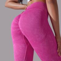 Pantalones de yoga para mujer, pantalones deportivos transpirables de cintura alta, ropa de gimnasio para levantamiento de glúteos, entrenamiento - details 27