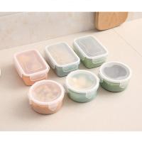 Fiambrera con tapas herméticas, 1 piezas, contenedor de almacenamiento de alimentos, fiambrera segura para microondas, sin BPA, a prueba de fugas - details 7