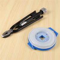 Juego de alicates de torsión de alambre de seguridad para aviones, herramienta de torsión de bloqueo, rollo de 15M, 0,7mm, acero inoxidable, 6 pulgadas - details 7