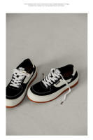 Moda casual fondo grueso parte superior baja super fire estilo callejero tendencia zapatos de plataforma gruesa - details 15