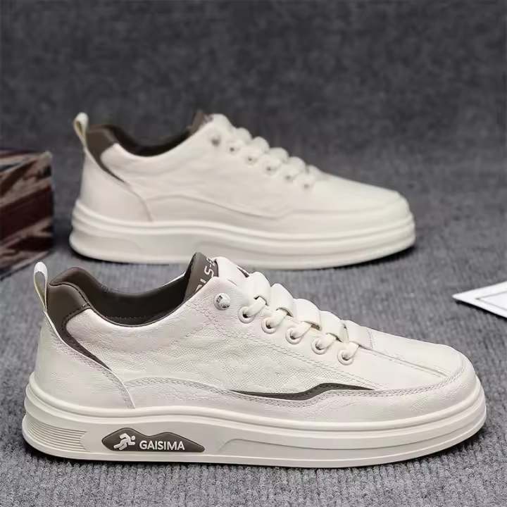 Zapatillas de deporte versátiles para hombre, zapatillas deportivas de travesía ligeras y cómodas, zapatos gruesos de alta calidad a la moda, calzado masculino - 1