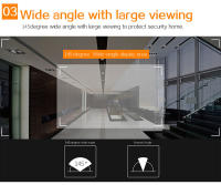 Mirilla inteligente electrónica puerta remoto monitor Timbre con camara exterior - details 6