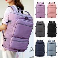 Bolsa de viaje de gran capacidad para mujer, mochila multifuncional informal para acampar, senderismo, Yoga deportivo - details 0