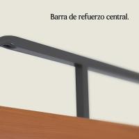 135x 190cm |   Somier con 4 Patas |   Láminas Madera de Chopo de 9 cm y Estructura de Tubos de Acero |   Útil para Camas Nido o Camas Individuales - details 6