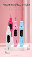 Máquina pulidora eléctrica portátil para manicura, juego de fresas, limas de uñas, brocas, removedor de esmalte de Gel, herramientas - details 0