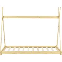 Cama para niños pequeños Cama Infantil 160 x 80cm Estructura Tipi de Madera Pino Color Pino Natural - details 13