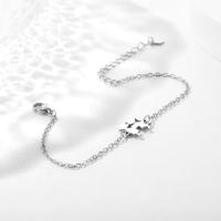 Pareja beso acero inoxidable pulsera hip hop - details 1