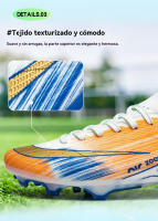 AG, zapatillas de fútbol TF, unisex, antideslizantes y resistentes al desgaste, aptas para jugar al fútbol, ​​partidos, etc. - details 7