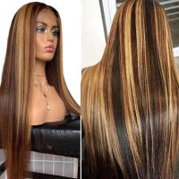Peluca de pelo largo y liso para mujer, pelo sintético resistente al calor, ideal para Cosplay, fiesta de belleza - details 1