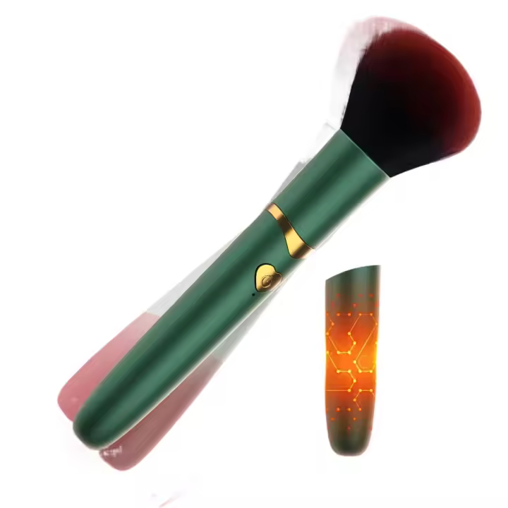 Masajeador con cepillo de maquillaje vibratorio, estimulador del clítoris del orgasmo femenino de fuerte impacto, varita AV de 10 velocidades, juguete sexual para adultos para mujeres - 1