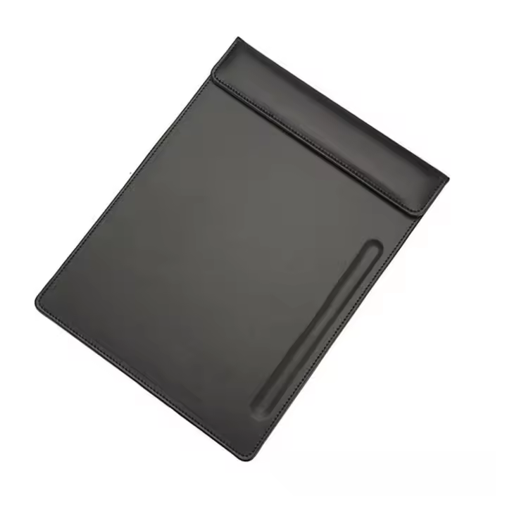 Carpeta de papel de cuero PU tamaño carta, tablero de escritura magnético A4, portapapeles grueso duradero, carpeta para restaurante - 1