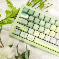 127 Keys Spring Outing Themed Dye Sub Keyboard MOA Profile PBT Keycaps for Cherry Gateron MX Switches Gaming Keyboards - details 3
