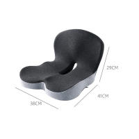 Cojín de Espuma Viscoelástica para Asiento,Almohada de Apoyo Lumbar para Aliviar el Dolor de Ciática,para Oficina y Coche - details 11