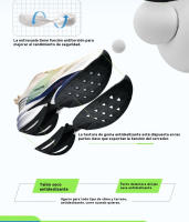 Zapatillas de correr unisex de malla de verano transpirables ligeras de talla grande para estudiantes - details 9