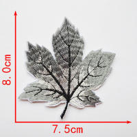 Parches Termoadhesivos para Ropa, Insignia Bordada de Arce, para Planchar en Camisetas, Manualidades de Costura, Aplicación en Vestidos, 1 Pieza - details 4