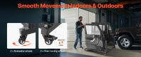 SucceBuy Carro de almacenamiento de puerta Jeep de 4 puertas para Wrangler JK JKU JL y Gladiator - details 4