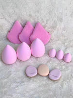 12 piezas de esponja de maquillaje triangular de terciopelo suave para Libre Foundation Melter Whitening Poo - details 2