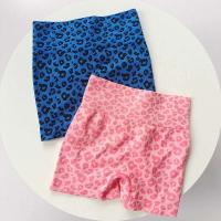 Shorts de Pantalón de Leopardo de Alta Estirabilidad Monos sin Costuras, Cintura Enfriada, Levantamiento de Cadera para Fitness, Correr, Yoga - details 6