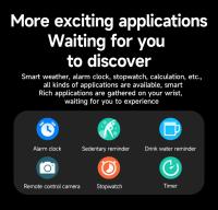 Reloj inteligente Z7 Ultra de 47mm para deportes al aire libre, pantalla AMOLED HD, frecuencia cardíaca, llamada Bluetooth, brújula GPS, reloj inteligente - details 12