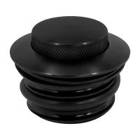 Tapa de tanque de combustible emergente para motocicleta, tapa de depósito de Gas de rosca derecha para Harley Dyna Softail Fatboy Touring Sportster XL883, color negro - details 1