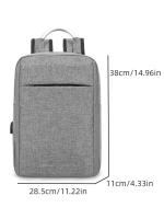 Mochila para ordenador de ocio, bolsa Usb para viaje de negocios, novedad - details 1