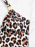 Bañador De Una Pieza Con Estampado De Leopardo Para Mujer, Bañador Con Escote Halter, Espalda Descubierta Sexy, Moda increíble Para Mujer - details 22
